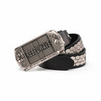 PSP‑Inspired Studded Genuine Leather Belt
