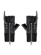 25SS“WOR”DOUBLE ZIP STRUCTURE LAYERED GLOVES