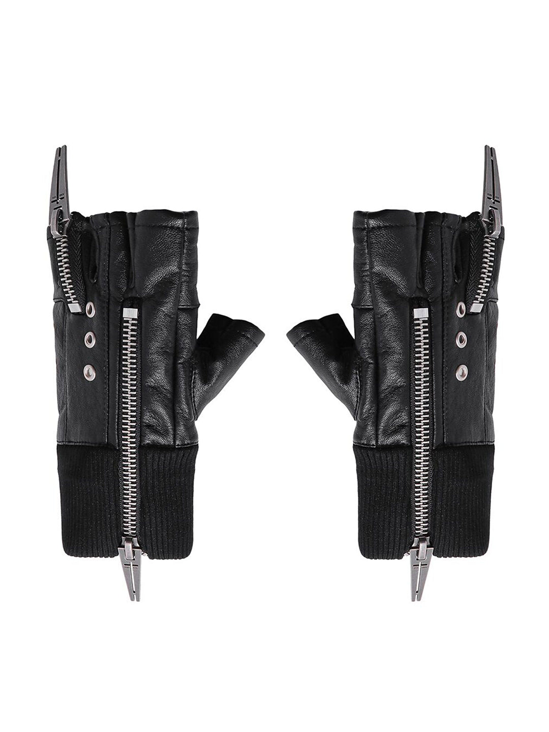 25SS“WOR”DOUBLE ZIP STRUCTURE LAYERED GLOVES