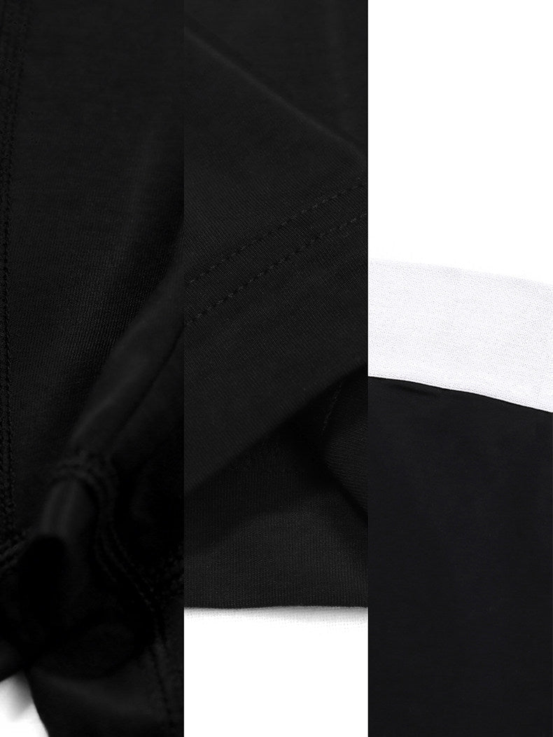"╋" SLOGAN Boxer Briefs-Black