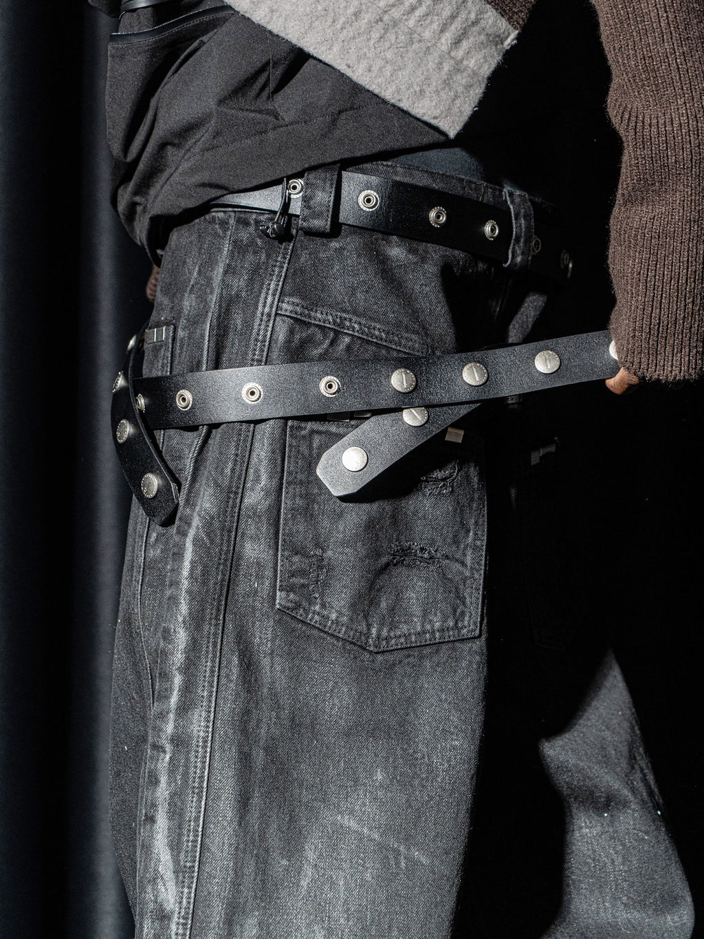"SØL" Rivet Button Belt