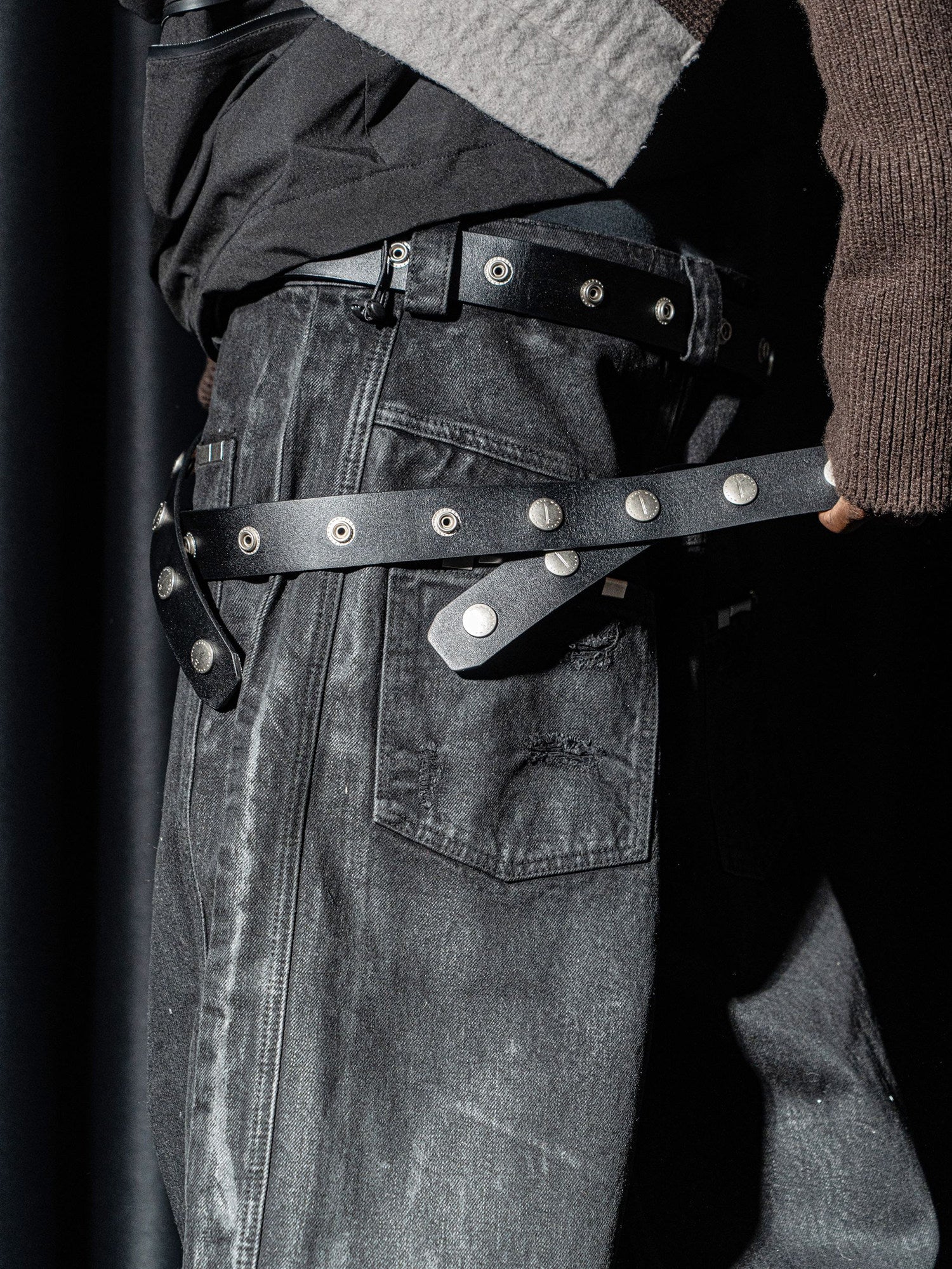 "SØL" Rivet Button Belt