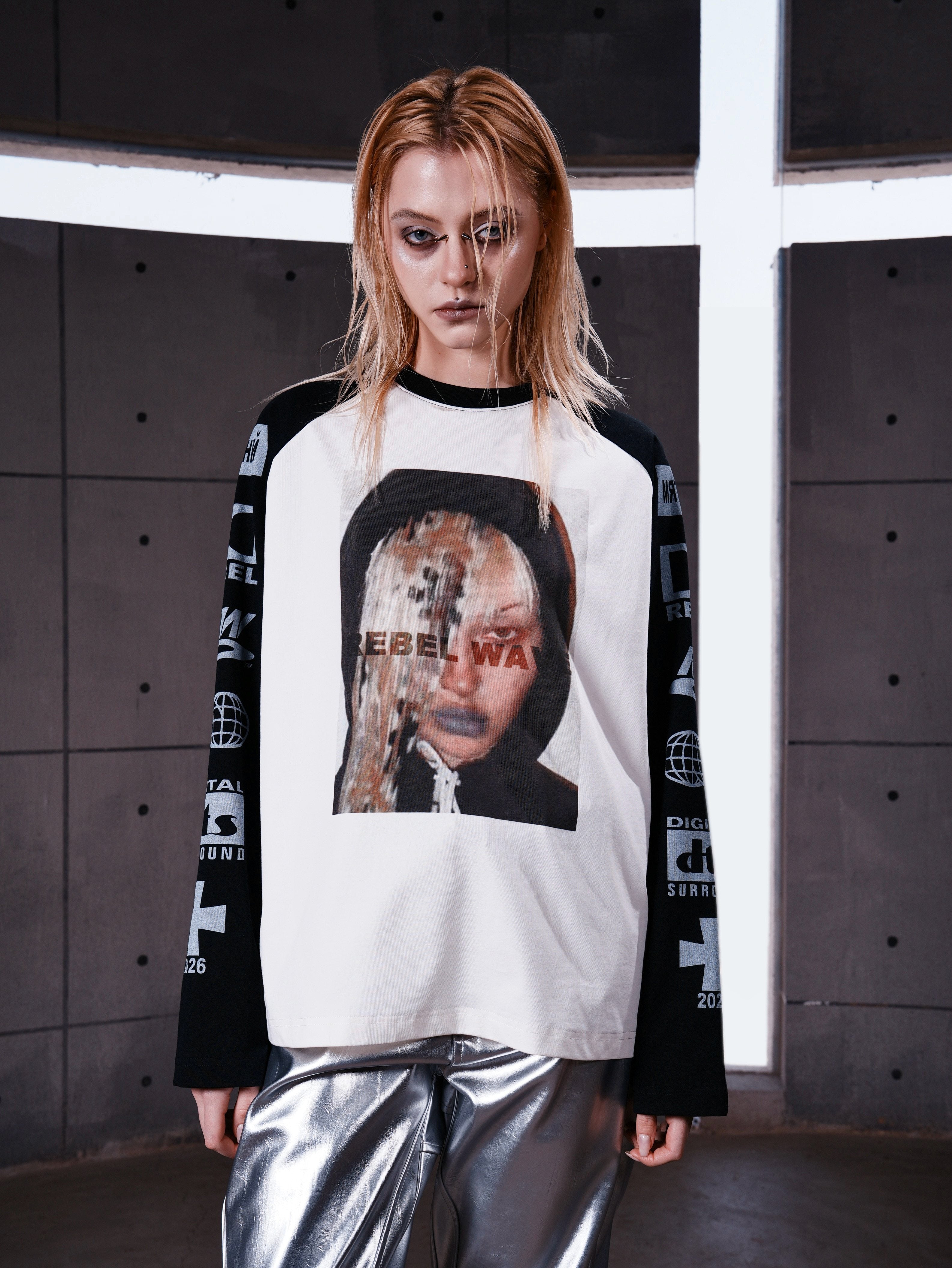 Portrait Print T-shirt