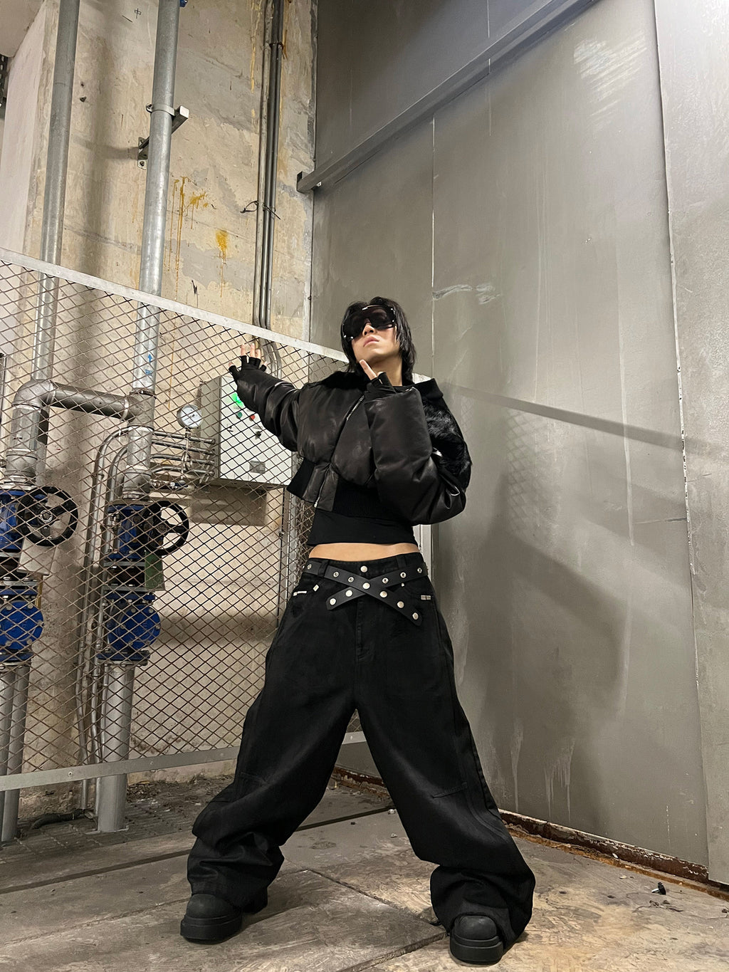"SØL" Rivet Button Belt