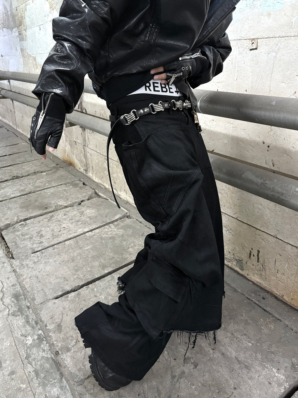 Shield Waxed Cargo Pants