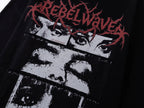Figure & Thorn Print Long Sleeve