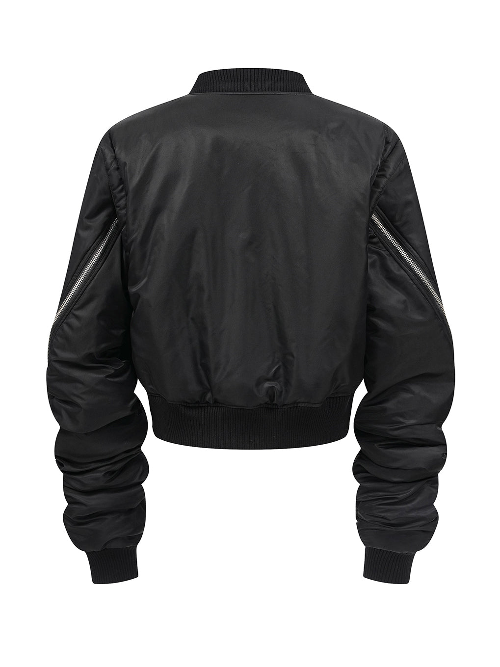 "Ж" Extended Sleeve Bomber Jacket