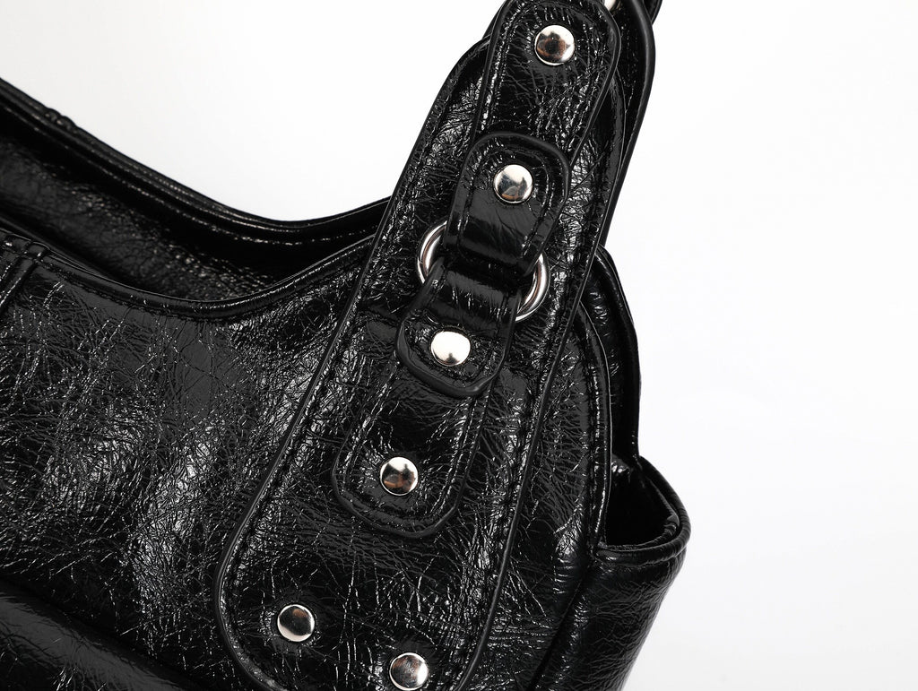 Women's Cross Pendant Shoulder Handbag, Crossbody Bag with Cross Charm