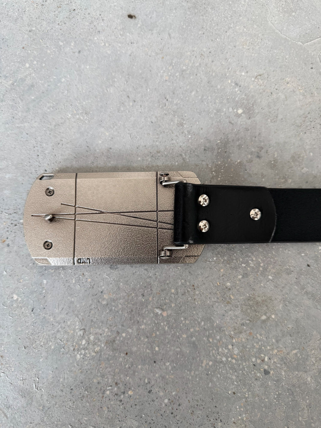 PSP‑Inspired Studded Genuine Leather Belt