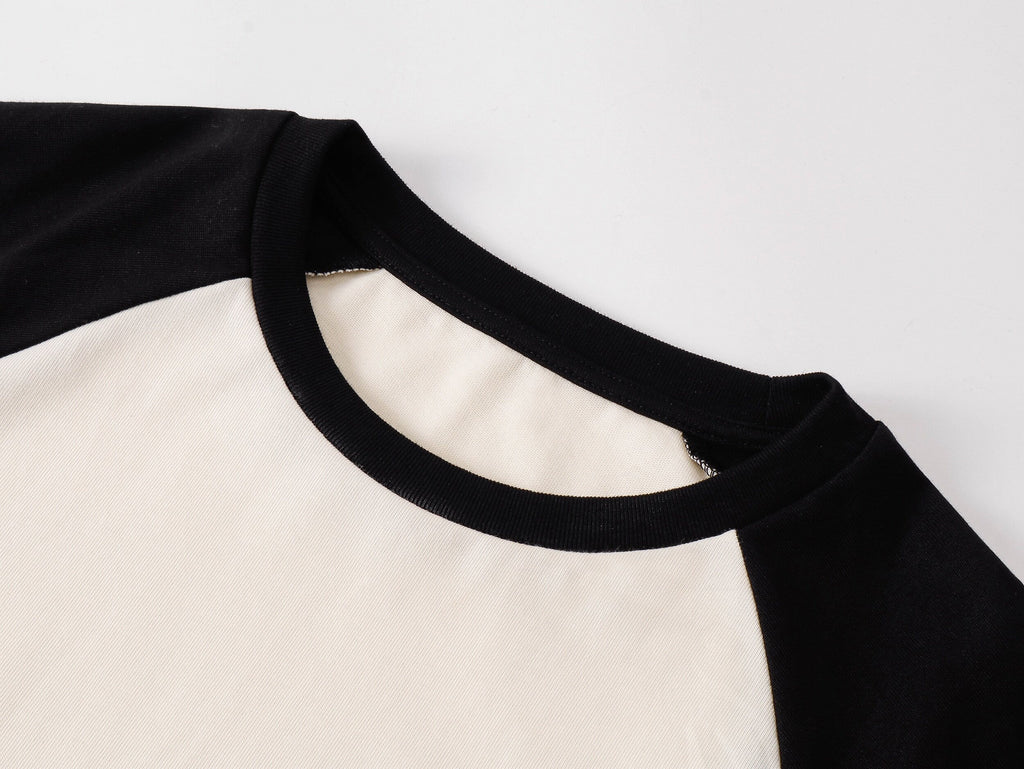 Sanskrit Print Short Sleeve Tee