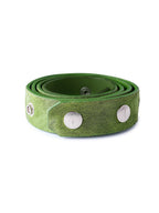 Green 'SØL' Snap Button Belt