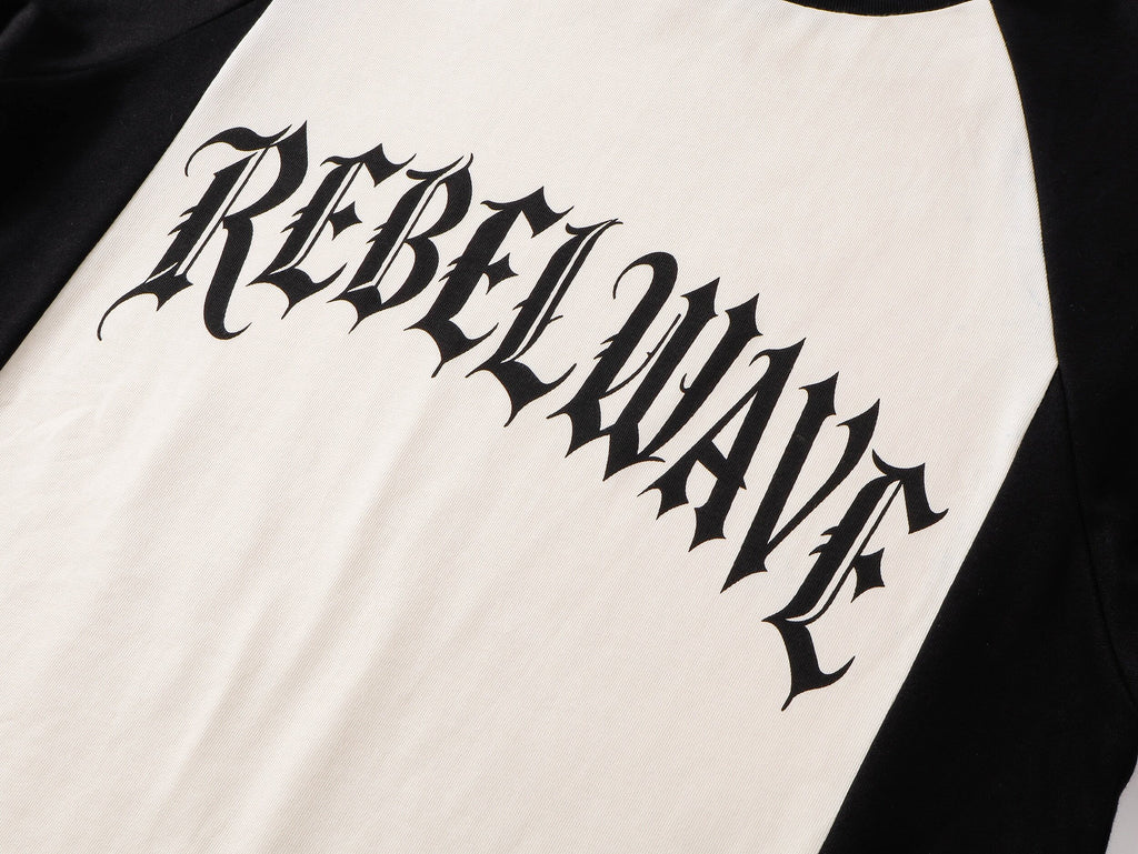 Sanskrit Print Short Sleeve Tee
