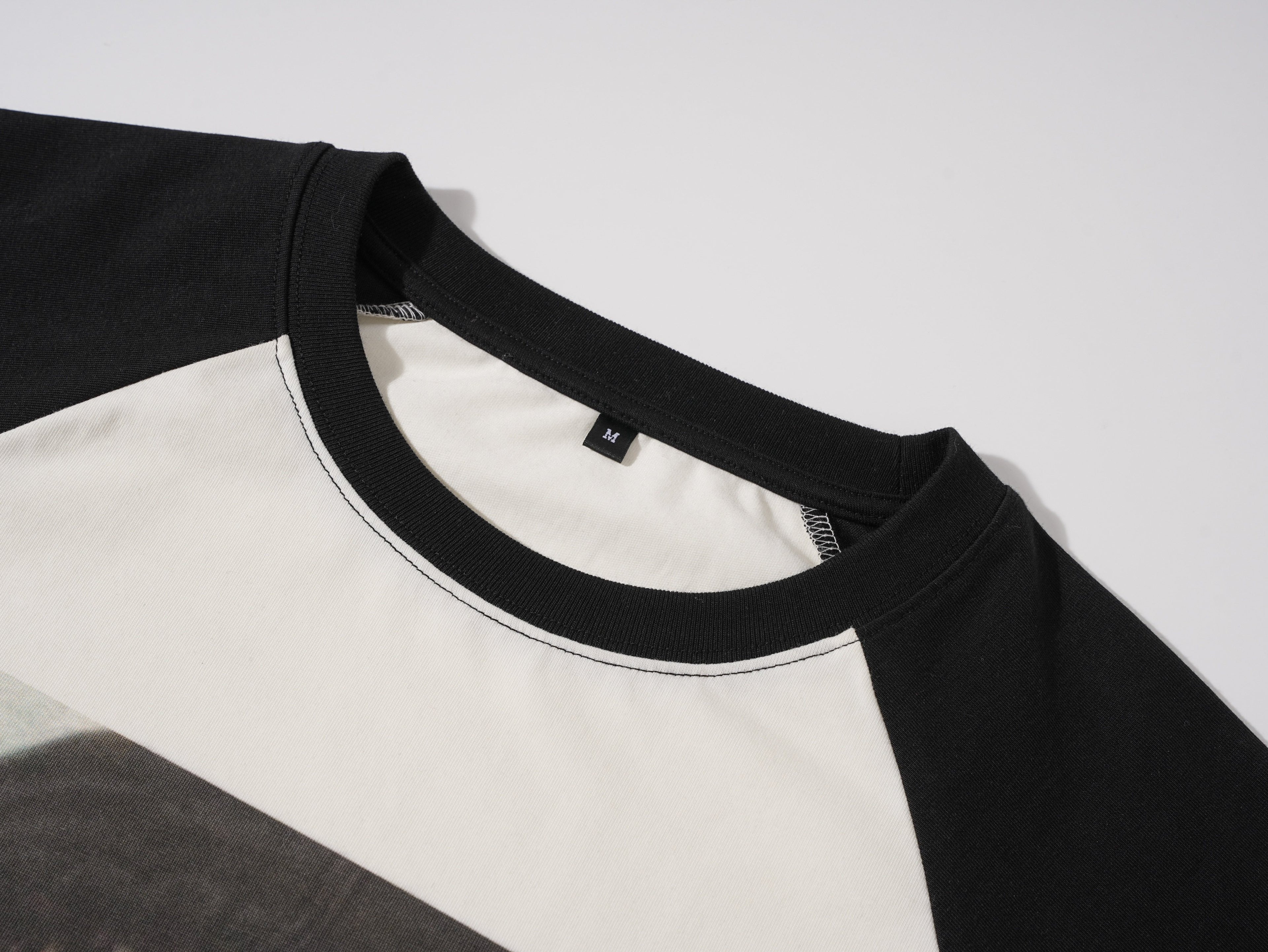 Figure Print Short Sleeve Tee | Niche Graphic T-shirt