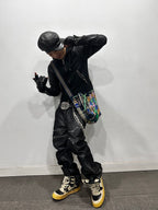25SS“WOR”DOUBLE ZIP STRUCTURE LAYERED GLOVES