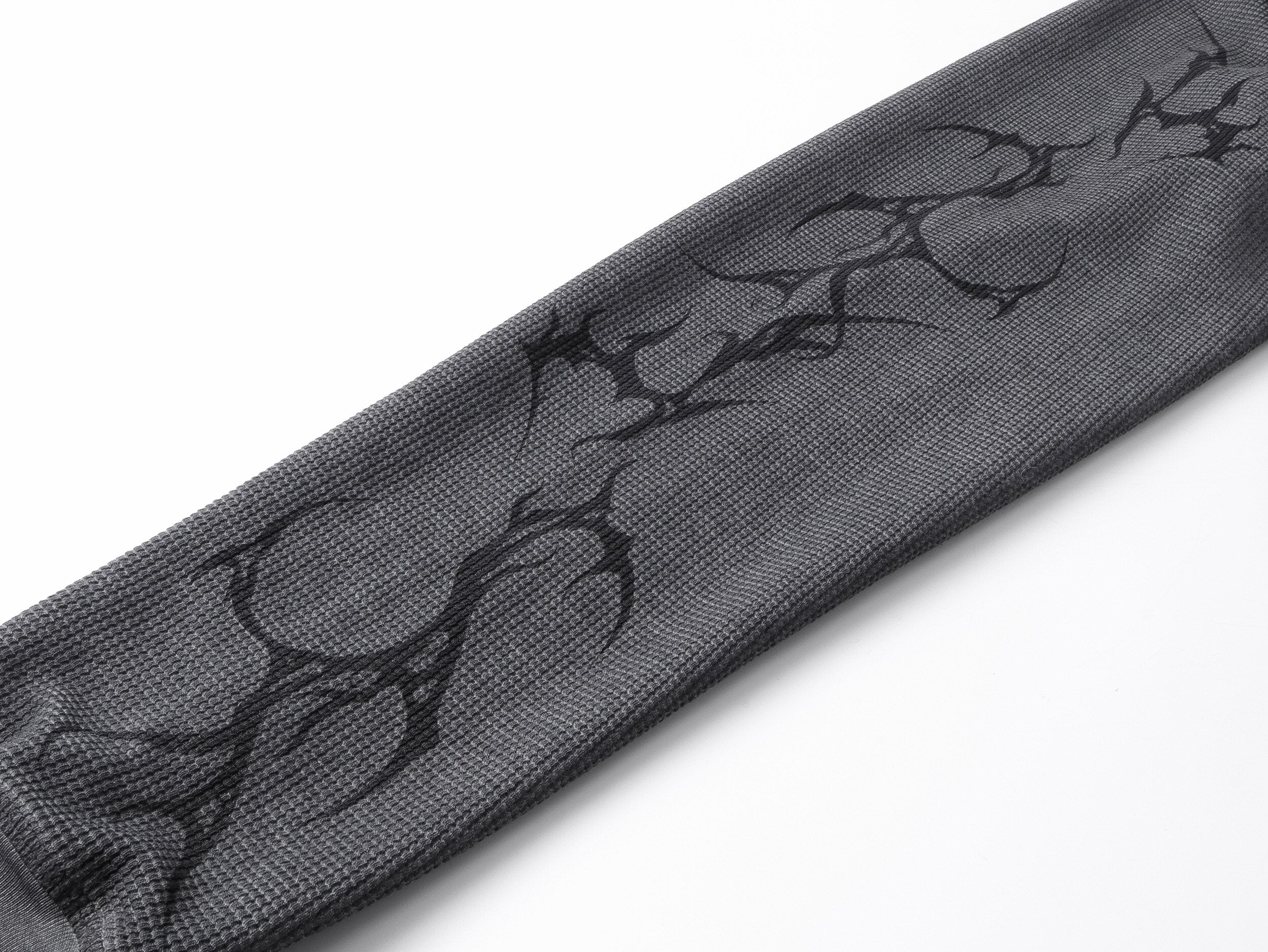 Digital Sanskrit Print Long Sleeve T-Shirt