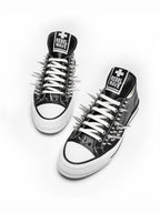 Studded Canvas Skate Shoes