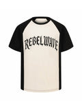 Sanskrit Print Short Sleeve Tee