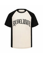 Sanskrit Print Short Sleeve Tee