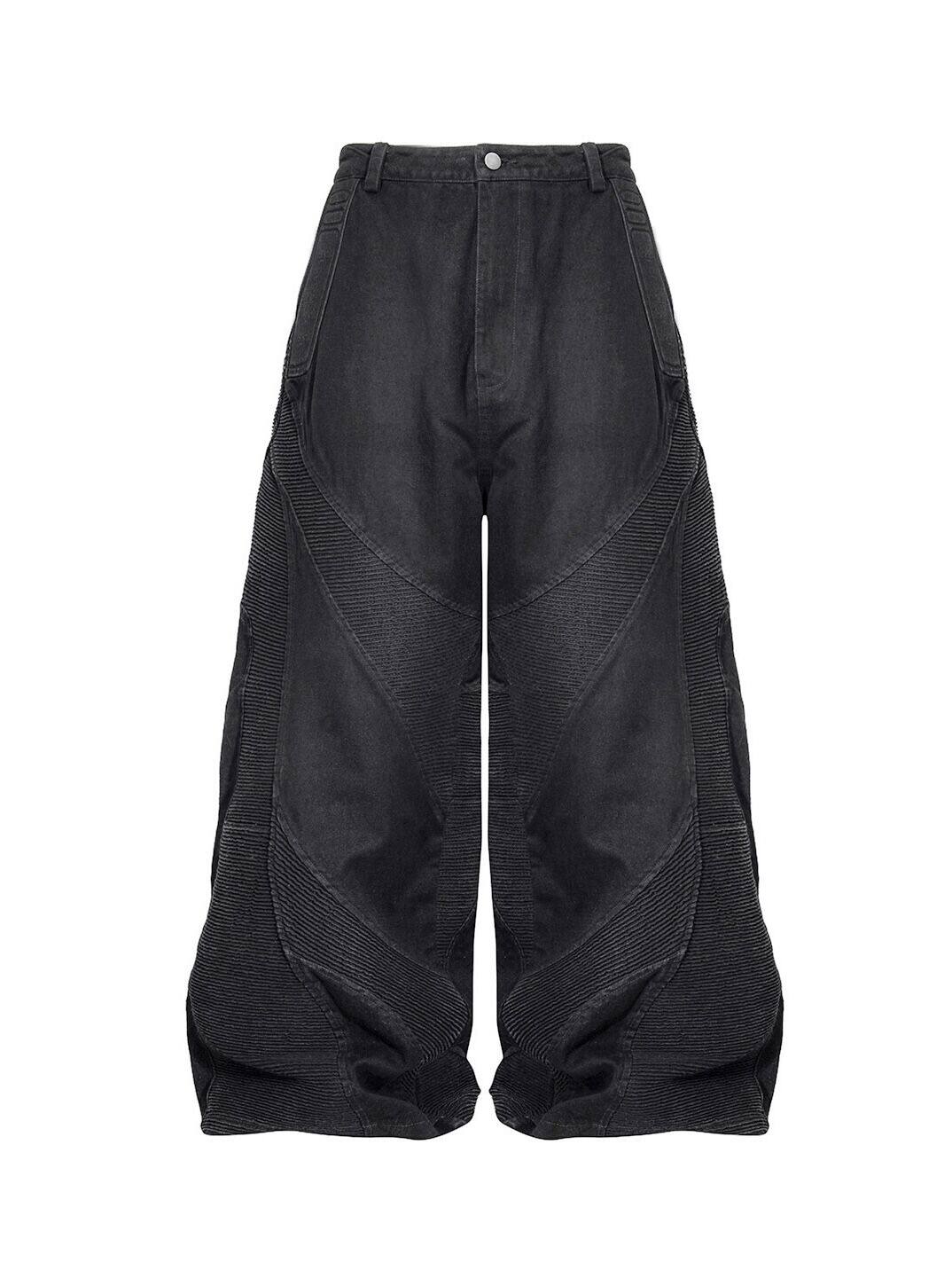 Alien bone wave jeans baggy pants
