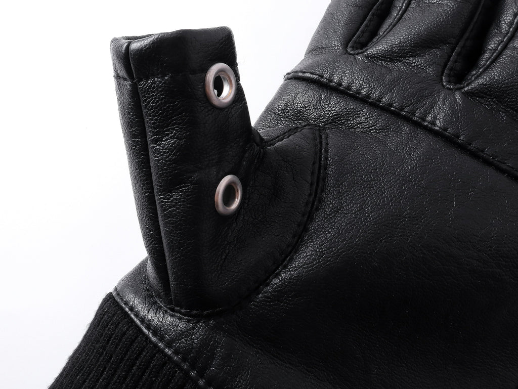 25SS“WOR”DOUBLE ZIP STRUCTURE LAYERED GLOVES