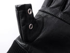 25SS“WOR”DOUBLE ZIP STRUCTURE LAYERED GLOVES