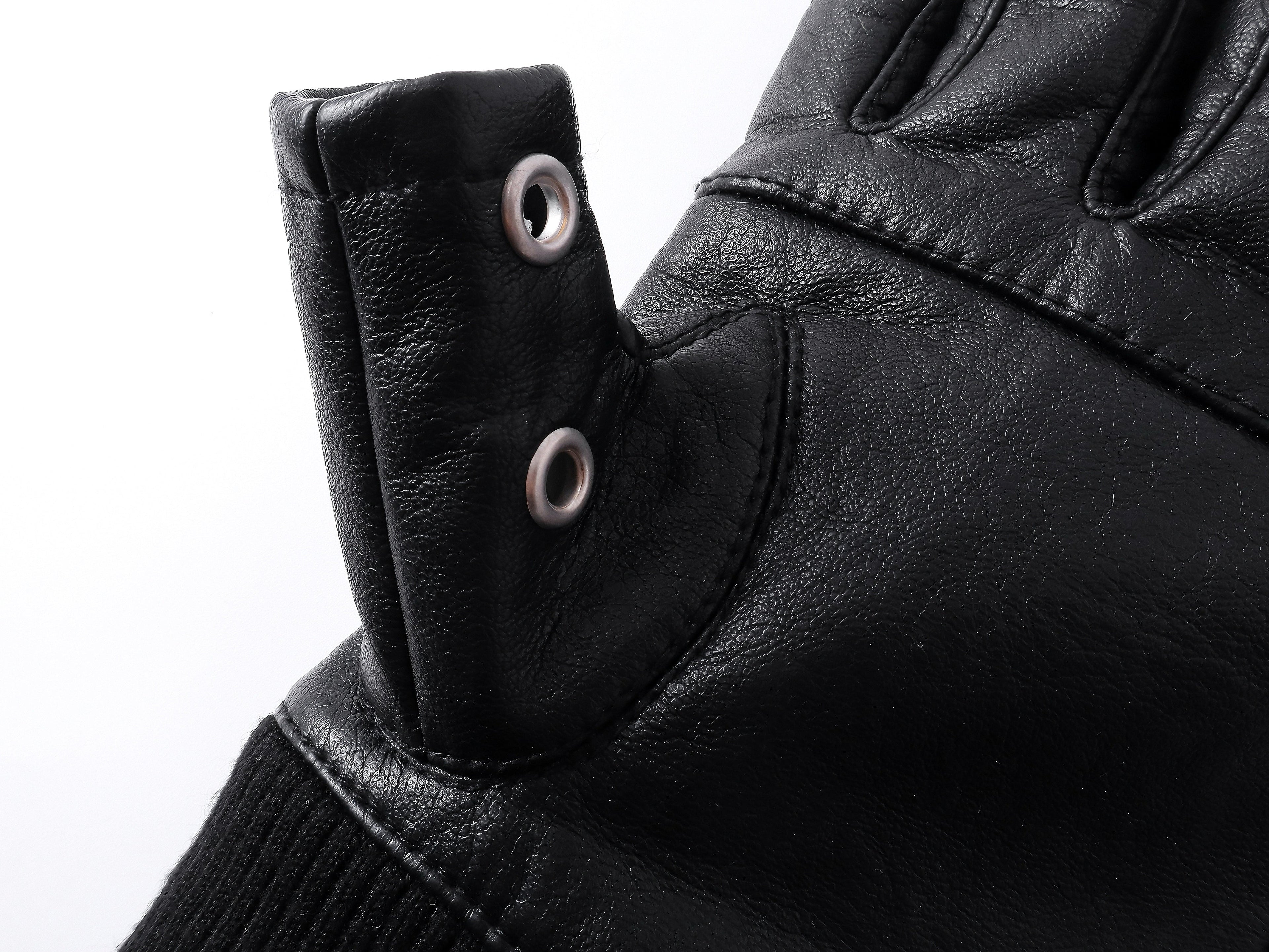 25SS“WOR”DOUBLE ZIP STRUCTURE LAYERED GLOVES