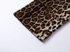 Leopard Print Washed Fake Two-Piece Long Sleeve Tee