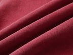 Red Washed Zip-Up Skinny Hoodie