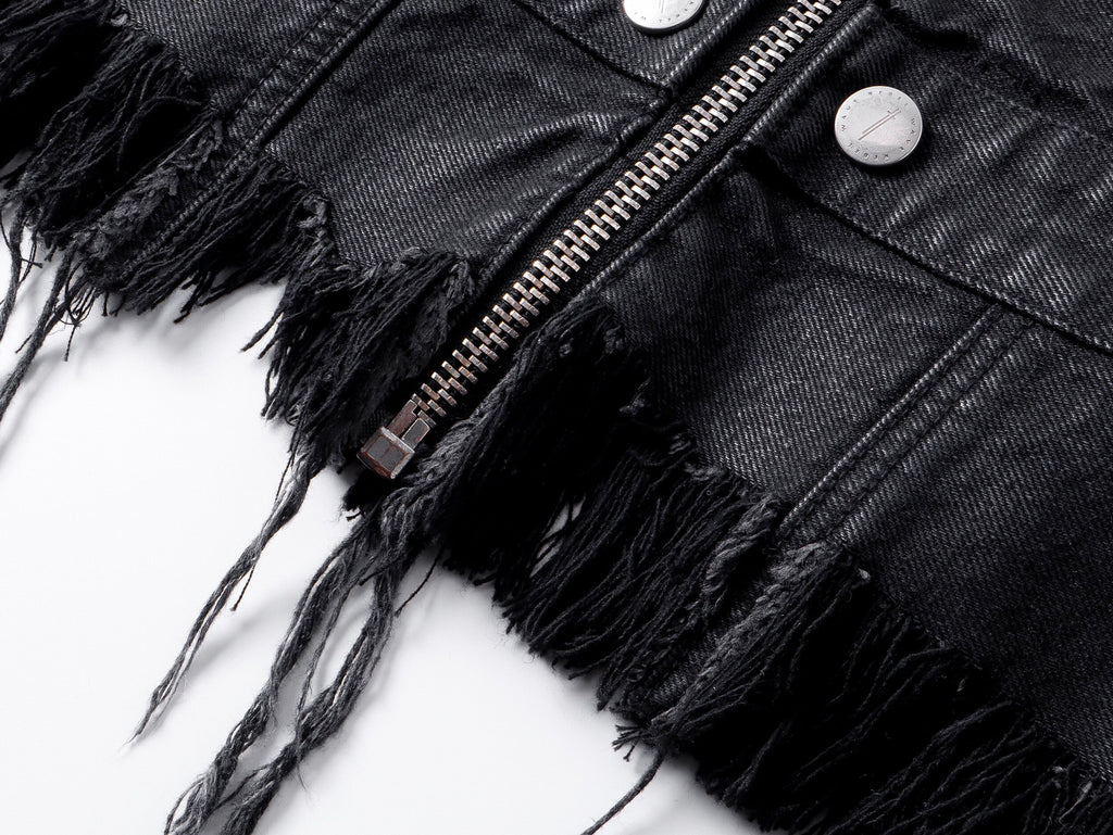 Waxed Denim Jacket