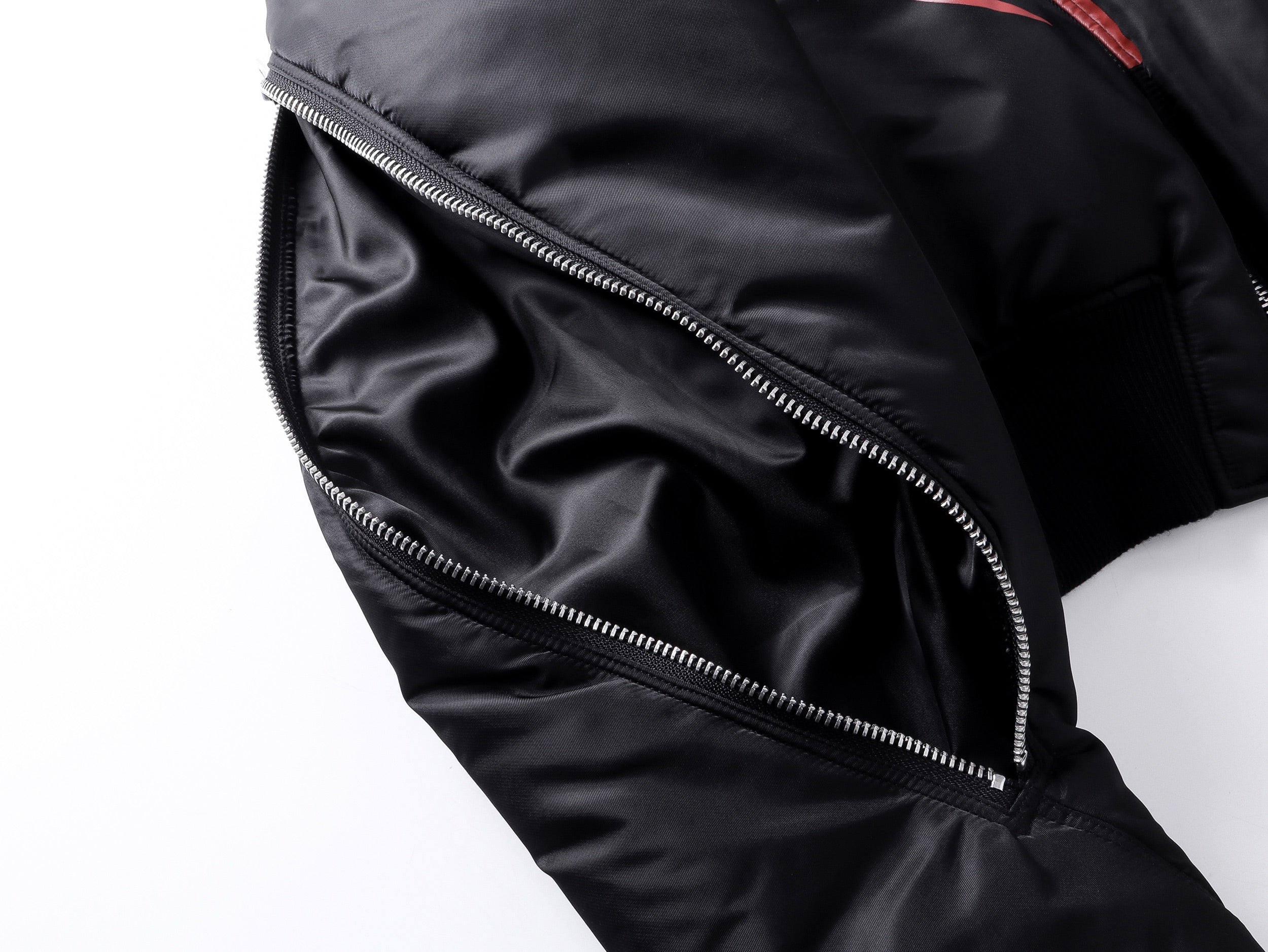 "Ж" Extended Sleeve Bomber Jacket