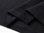 Russian Letter Rivet Print Polo Short Sleeve