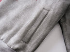 Distressed Slogan Hoodie