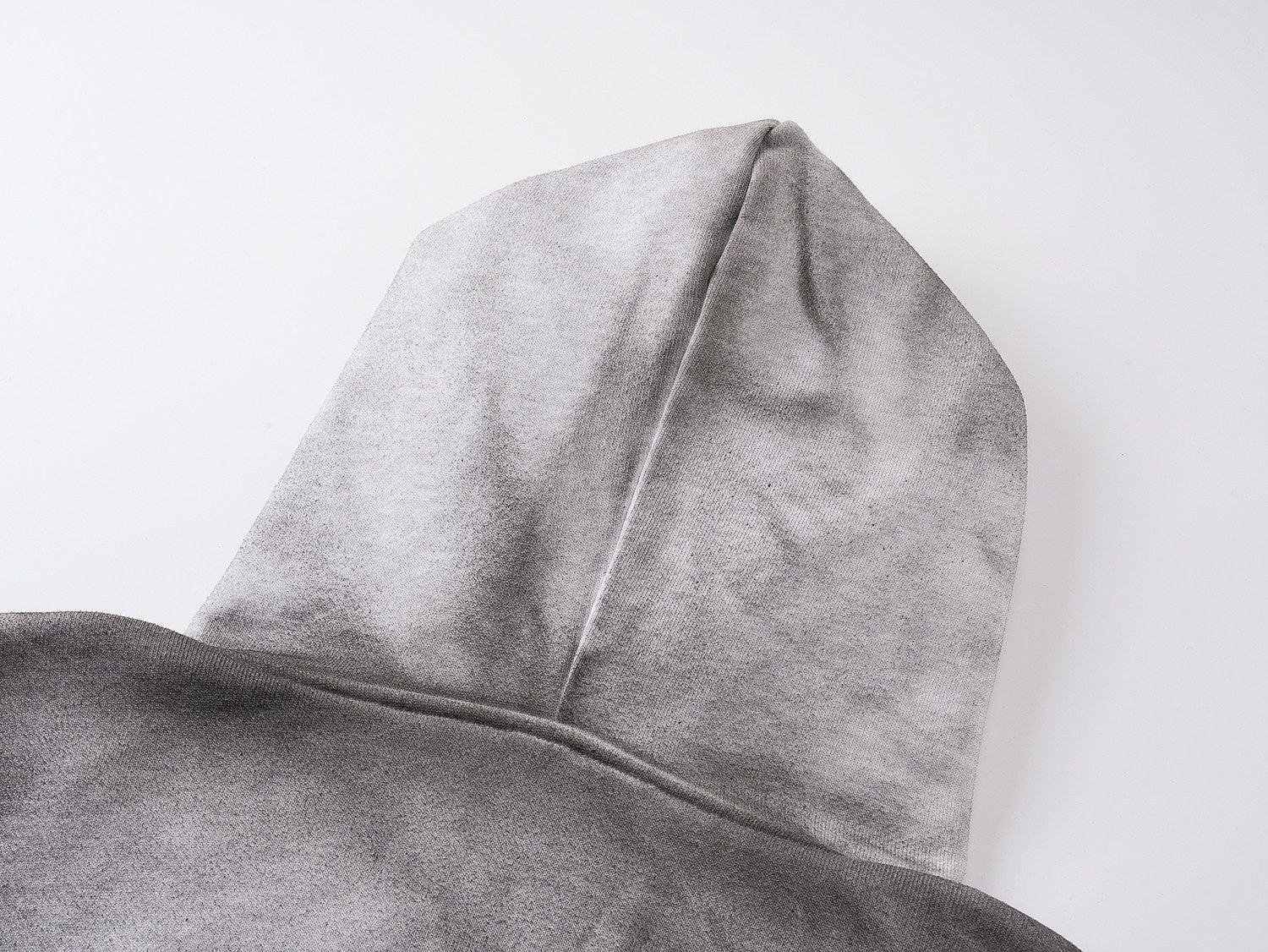 Distressed Slogan Hoodie