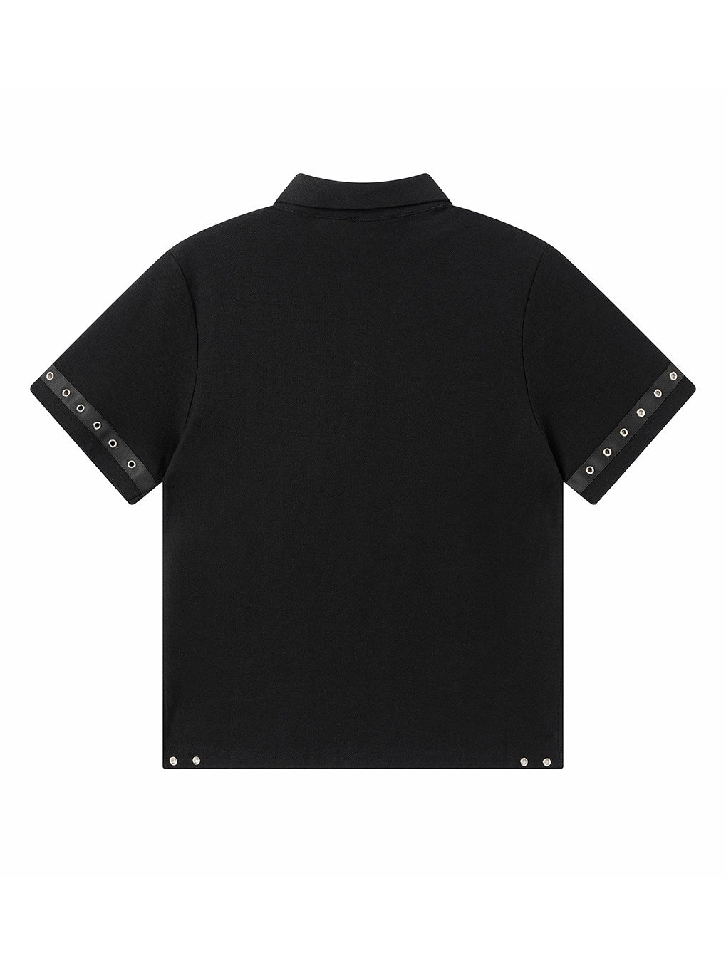 Cross Rivet Detail Polo Short Sleeve T-shirt