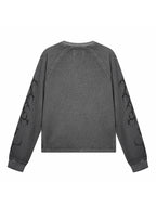 Digital Sanskrit Print Long Sleeve T-Shirt