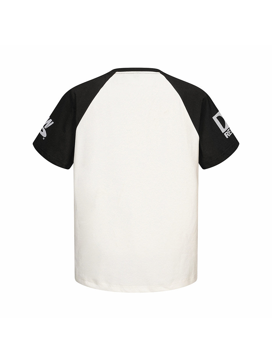 Figure Print Short Sleeve Tee | Niche Graphic T-shirt