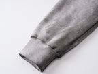 Distressed Slogan Hoodie