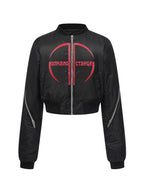 "Ж" Extended Sleeve Bomber Jacket