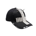 "RЖЯ" Rivet Curve Brim Cap