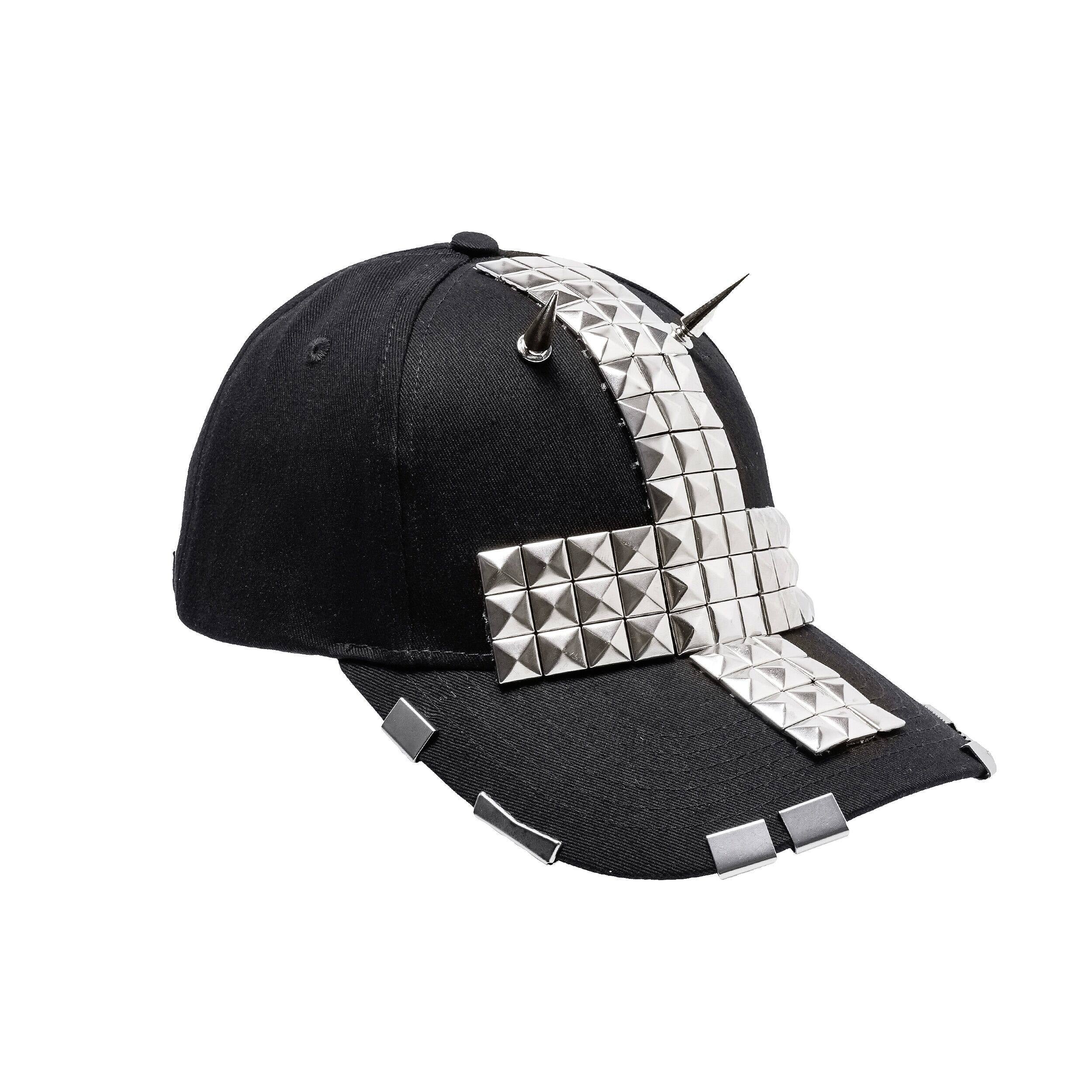 "RЖЯ" Rivet Curve Brim Cap