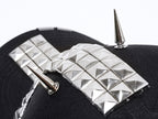 "RЖЯ" Rivet Curve Brim Cap