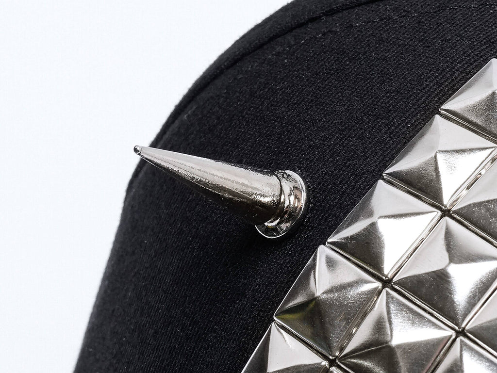 "RЖЯ" Rivet Curve Brim Cap