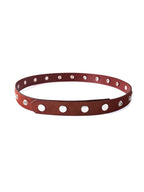 Red 'SØL' Snap Button Belt