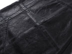 Crack Pattern Waxed Pants