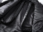 Faux Fur & Leather Zip Jacket