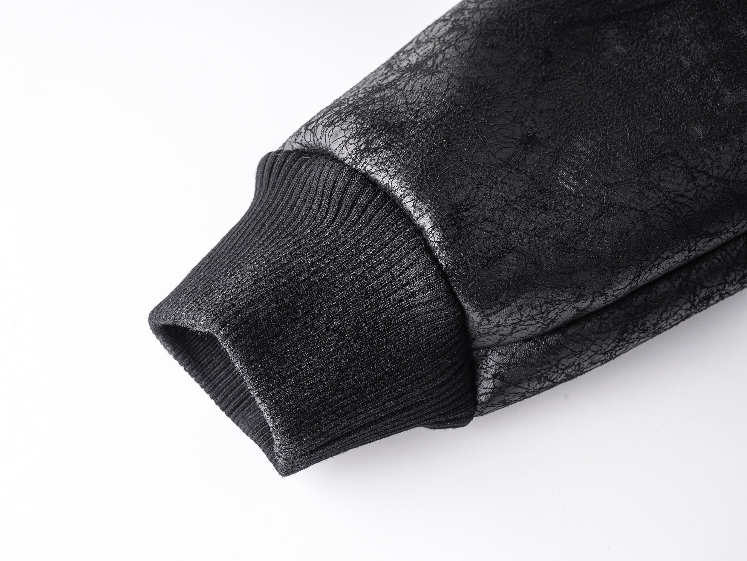 Multi-Zipper Fur Collar Fur Jacket