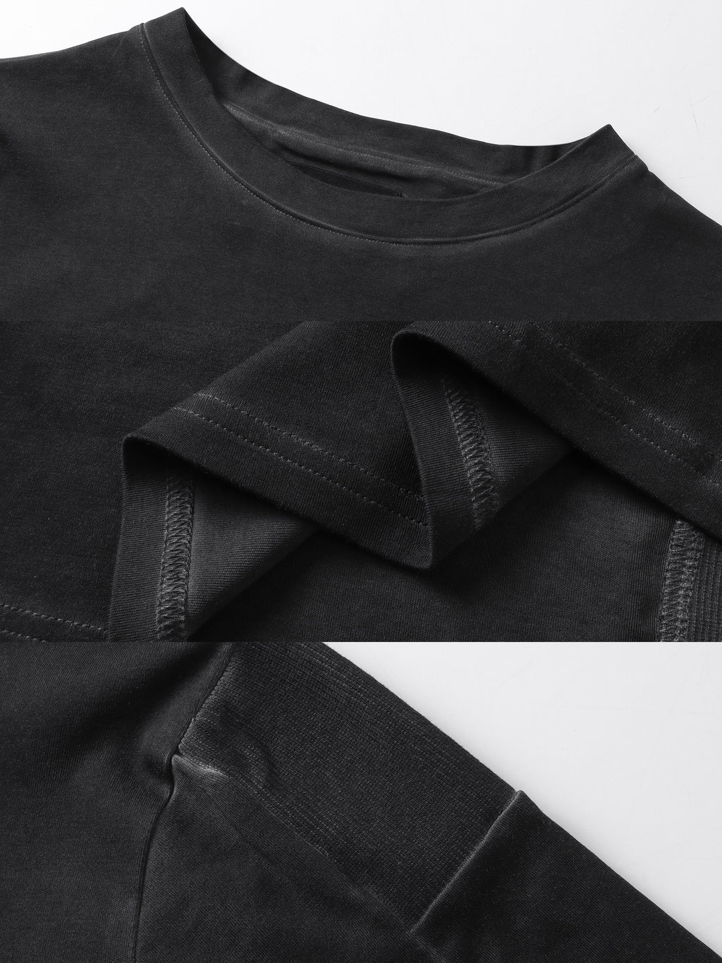 REBEL WAVE | Cross Print Slim Fit Gothic Tee
