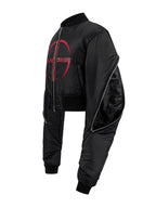 "Ж" Extended Sleeve Bomber Jacket