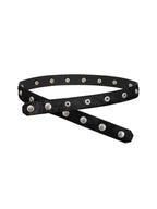 Black 'SØL' Snap Button Belt