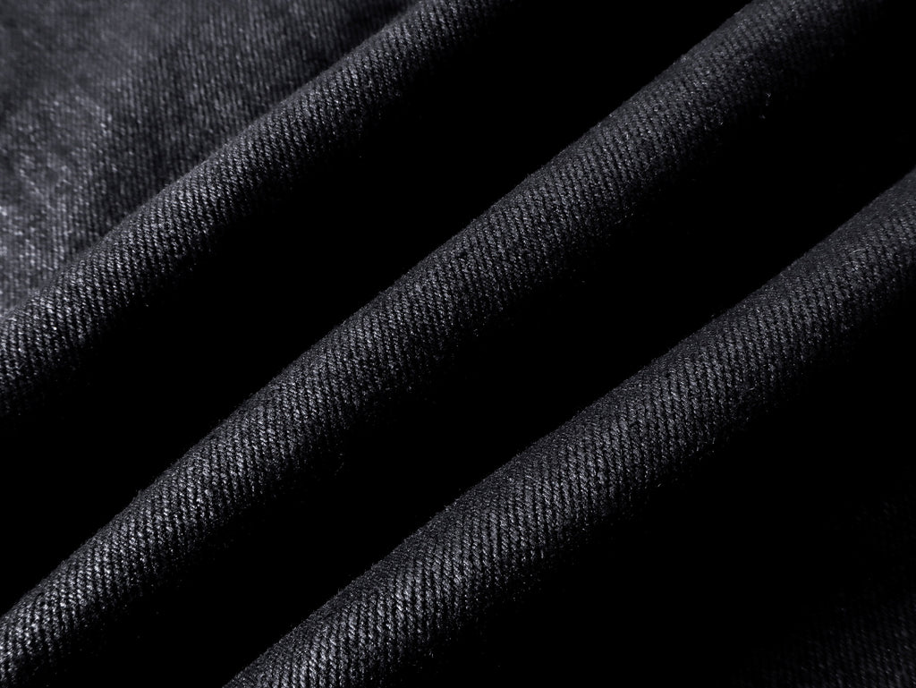 "ZIP" Multi-zipper Wax Pants